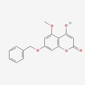 7-(Benzyloxy)-4-hydroxy-5-methoxycoumarin