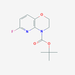 4-Boc-6-fluoro-3,4-dihydro-2H-pyrido[3,2-b][1,4]oxazine