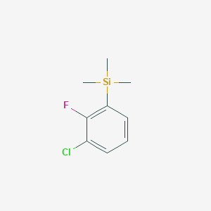 (3-Chloro-2-fluorophenyl)trimethylsilane