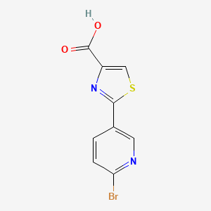 2-(6-Bromopyridin-3-yl)thiazole-4-carboxylic Acid