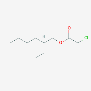 molecular formula C11H21ClO2 B13687618 2-Ethylhexyl 2-chloropropanoate CAS No. 92705-03-8