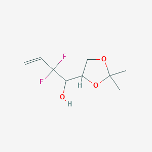 (S)-1-[(R)-2,2-Dimethyl-1,3-dioxolan-4-yl]-2,2-difluoro-3-butenol