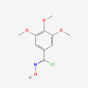 N-Hydroxy-3,4,5-trimethoxybenzimidoyl Chloride