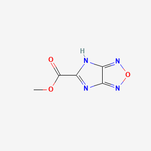 Methyl 1H-Imidazo[4,5-c][1,2,5]oxadiazole-5-carboxylate