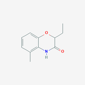 2-Ethyl-5-methyl-2H-benzo[b][1,4]oxazin-3(4H)-one