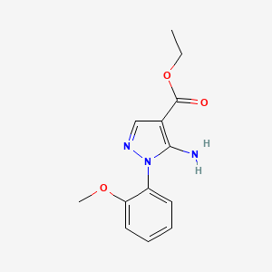 Ethyl 5-amino-1-(2-methoxyphenyl)-1H-pyrazole-4-carboxylate