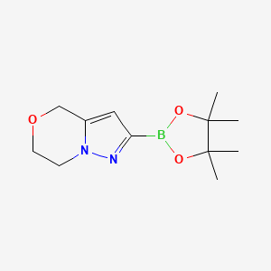 6,7-Dihydro-4H-pyrazolo[5,1-c][1,4]oxazine-2-boronic Acid Pinacol Ester