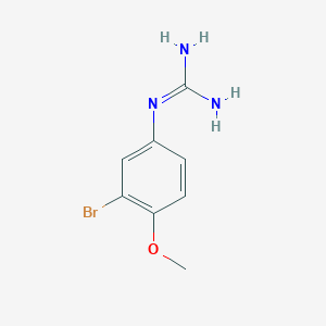 1-(3-Bromo-4-methoxyphenyl)guanidine