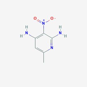 6-Methyl-3-nitropyridine-2,4-diamine