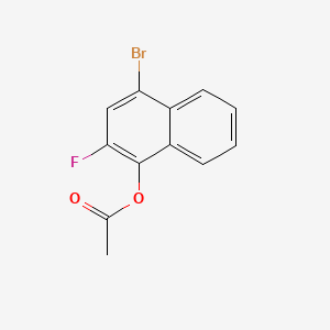 4-Bromo-2-fluoro-1-naphthyl Acetate