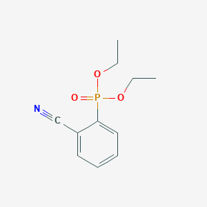 molecular formula C11H14NO3P B13688049 Diethyl (2-Cyanophenyl)phosphonate 