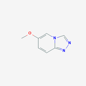 molecular formula C7H7N3O B13688061 6-Methoxy-[1,2,4]triazolo[4,3-a]pyridine 