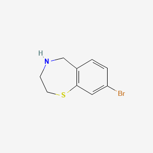 8-Bromo-2,3,4,5-tetrahydrobenzo[f][1,4]thiazepine