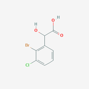 2-Bromo-3-chloromandelic acid