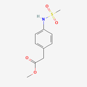 B1368818 Methyl 2-[4-(Methylsulfonamido)phenyl]acetate CAS No. 57486-70-1