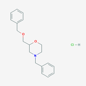 (2S)-4-Benzyl-2-(benzyloxymethyl)morpholine hydrochloride