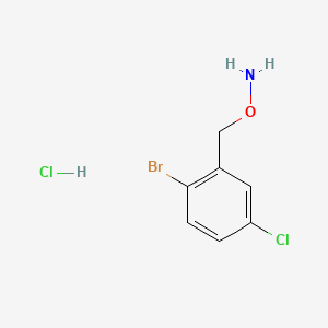 O-(2-Bromo-5-chlorobenzyl)hydroxylamine Hydrochloride