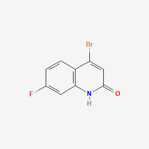 4-Bromo-7-fluoroquinolin-2(1H)-one