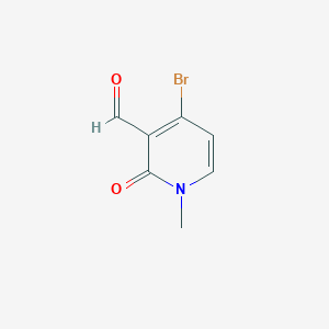 4-Bromo-1-methyl-2-oxo-1,2-dihydropyridine-3-carbaldehyde