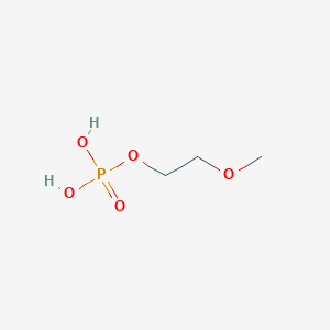 molecular formula C3H9O5P B13688392 2-Methoxyethyl dihydrogen phosphate 