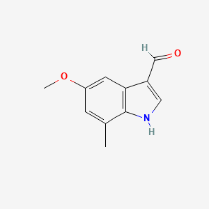 5-Methoxy-7-methylindole-3-carbaldehyde