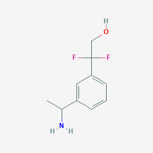 (R)-2-[3-(1-Aminoethyl)phenyl]-2,2-difluoroethanol