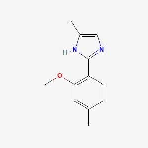 2-(2-Methoxy-4-methylphenyl)-5-methyl-1H-imidazole