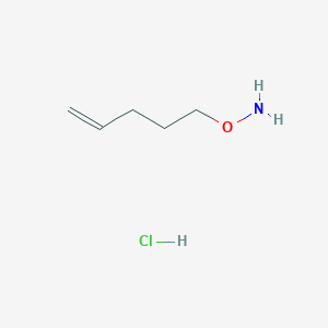 O-(pent-4-en-1-yl)hydroxylamine hydrochloride