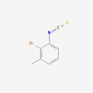 molecular formula C8H6BrNS B13688558 2-Bromo-3-methylphenylisothiocyanate 