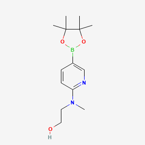 6-[(2-Hydroxyethyl)(methyl)amino]pyridine-3-boronic Acid Pinacol Ester