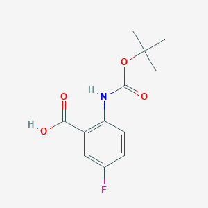 B1368860 Boc-2-amino-5-fluorobenzoic acid CAS No. 141940-31-0