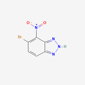 5-Bromo-4-nitro-1H-benzo[d][1,2,3]triazole