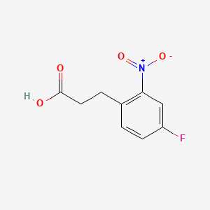 3-(4-Fluoro-2-nitrophenyl)propanoic Acid