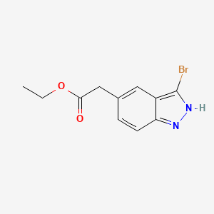 Ethyl 3-Bromoindazole-5-acetate