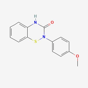 2-(4-Methoxyphenyl)-2H-benzo[e][1,2,4]thiadiazin-3(4H)-one