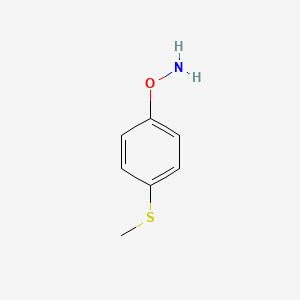 O-(4-(Methylthio)phenyl)hydroxylamine