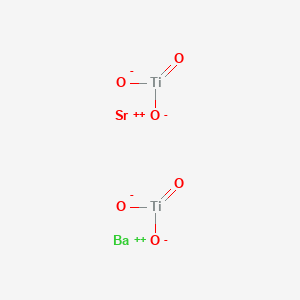 molecular formula BaO6SrTi2 B13689014 Barium strontium titanate 