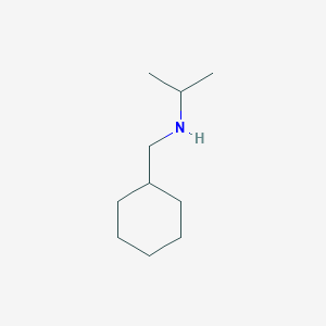 molecular formula C10H21N B1368903 N-(cyclohexylmethyl)propan-2-amine 