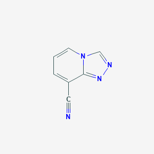 [1,2,4]Triazolo[4,3-a]pyridine-8-carbonitrile