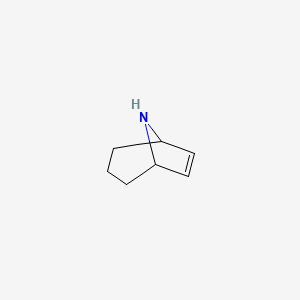 molecular formula C7H11N B1368915 8-Azabicyclo[3.2.1]oct-6-ene 