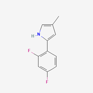 2-(2,4-Difluorophenyl)-4-methyl-1H-pyrrole