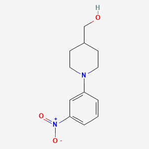 1-(3-Nitrophenyl)piperidine-4-methanol