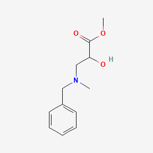 Methyl (R)-3-[Benzyl(methyl)amino]-2-hydroxypropanoate