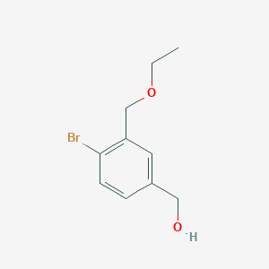 (4-Bromo-3-(ethoxymethyl)phenyl)methanol