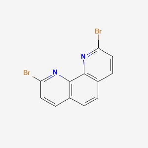 molecular formula C12H6Br2N2 B1368920 2,9-Dibromo-1,10-phenanthroline CAS No. 39069-02-8