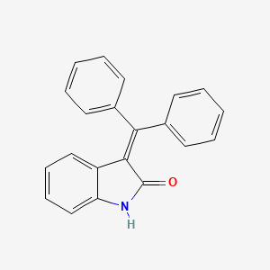 2H-Indol-2-one, 3-(diphenylmethylene)-1,3-dihydro-