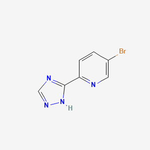 5-Bromo-2-(1H-1,2,4-triazol-3-yl)pyridine