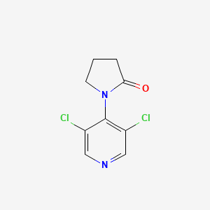 1-(3,5-Dichloro-4-pyridyl)-2-pyrrolidinone