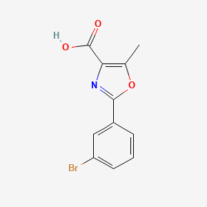 2-(3-Bromophenyl)-5-methyloxazole-4-carboxylic Acid