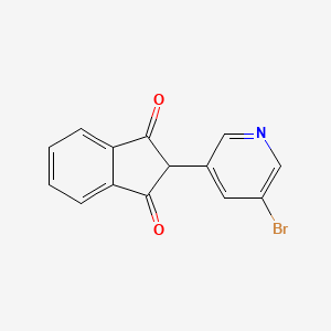 2-(5-Bromopyridin-3-yl)-1H-indene-1,3(2H)-dione